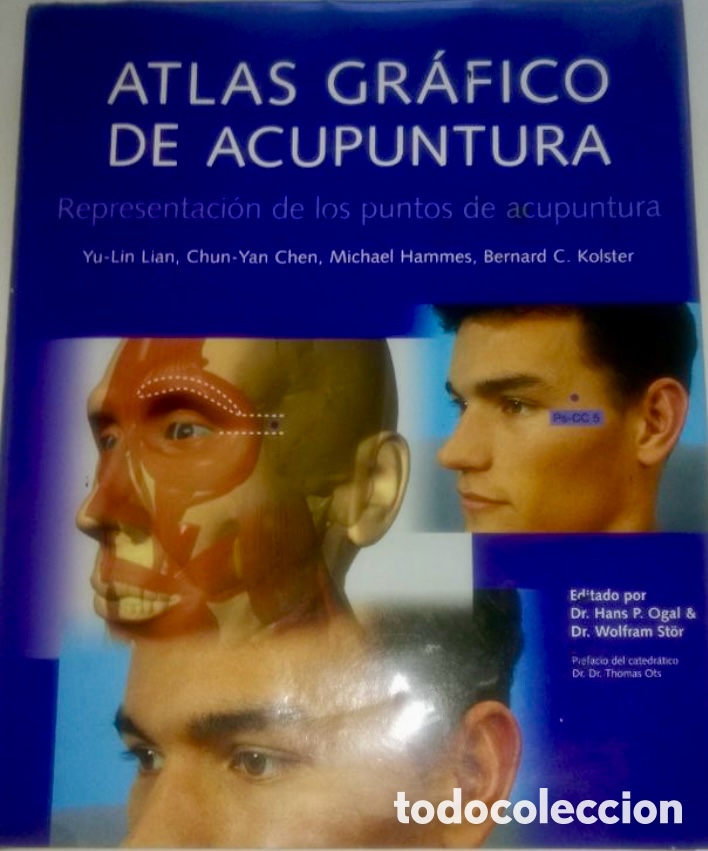 Livres d'occasion: ATLAS GR&Aacute;FICO DE ACUPUNTURA. REPRESENTAC&Iacute;ON DE LOS PUNTOS DE ACUPUNTURA.