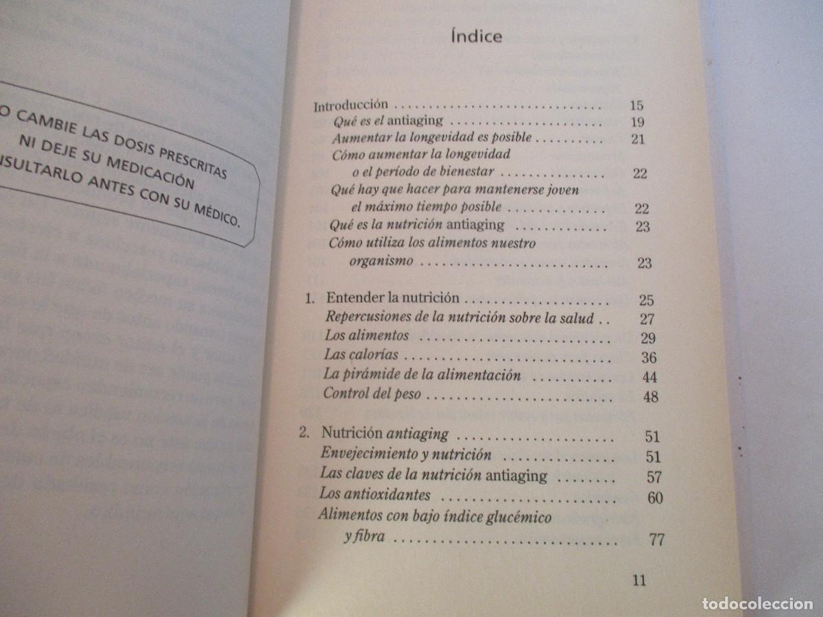 Libros de segunda mano: JAVIER G&Uuml;ELL La dieta antiaging W26642 - Foto 2