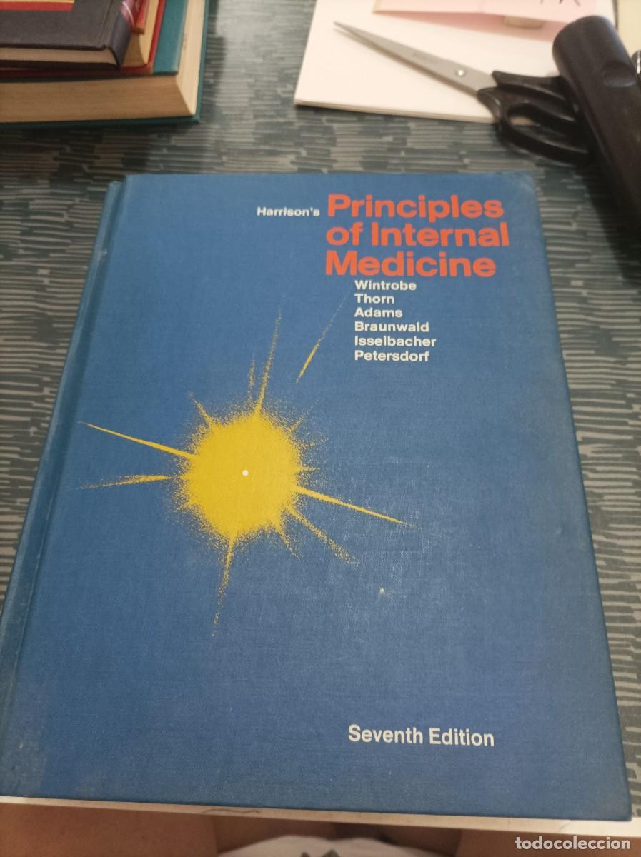 Second hand books: HARRISON'S,PRINCIPLES OF MEDICAL MEDICINE,1974. VER FOTOS.