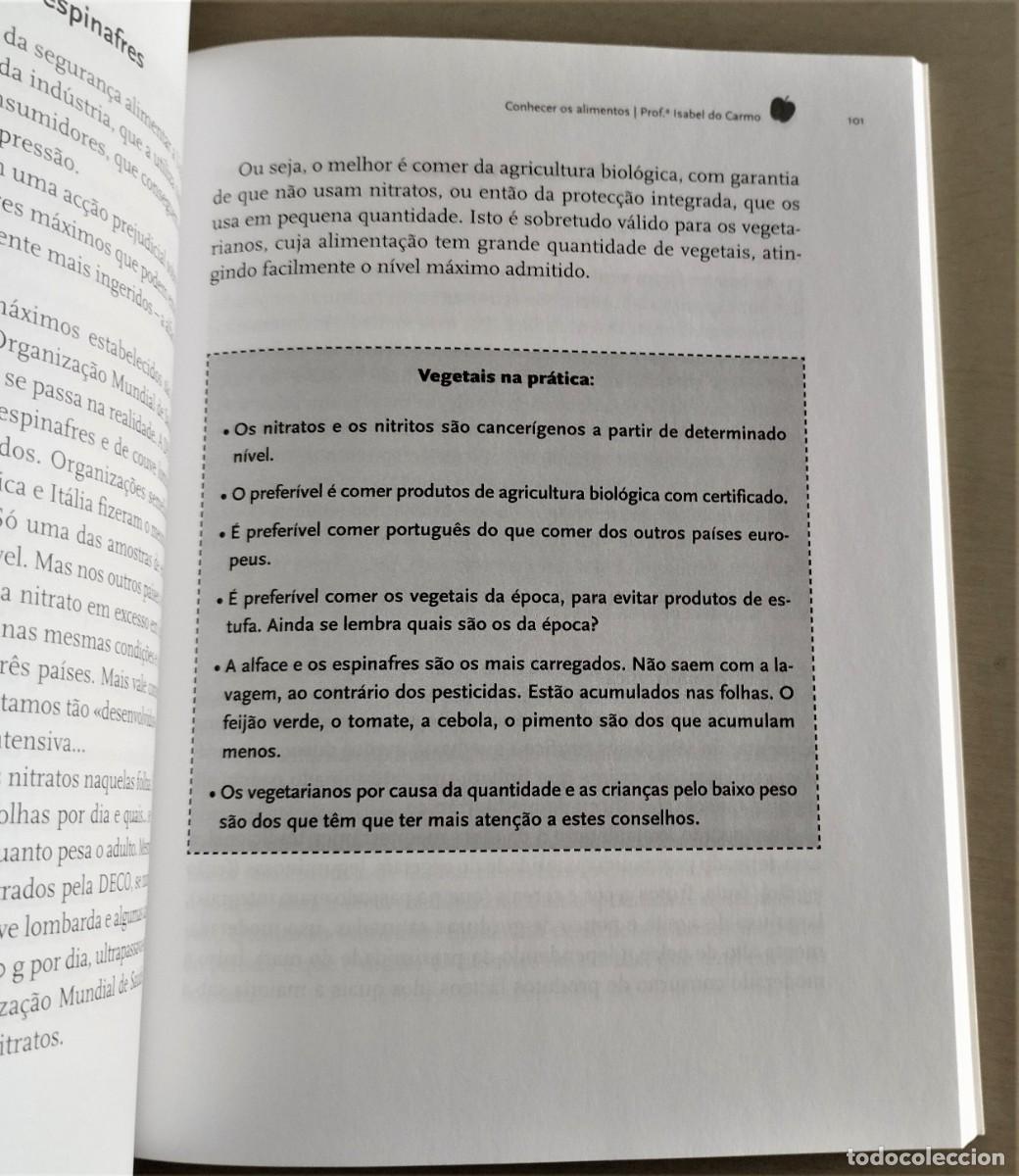 Libros de segunda mano: Conhecer os alimentos de Isabel do Carmo - Foto 9