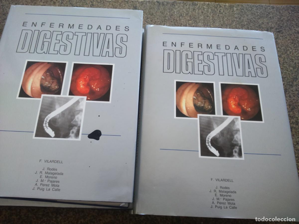 Libros de segunda mano: ENFERMEDADES DIGESTIVAS -- 4 TOMOS COMPLETA --