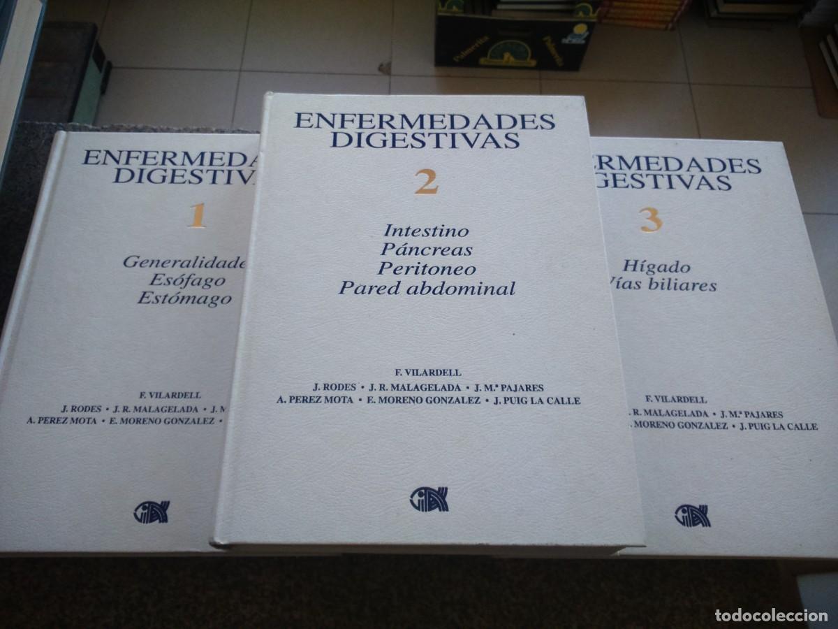 Gebrauchte B&uuml;cher: ENFERMEDADES DIGESTIVAS -- 3 TOMOS -- VARIOS AUTORES -- 1998 --