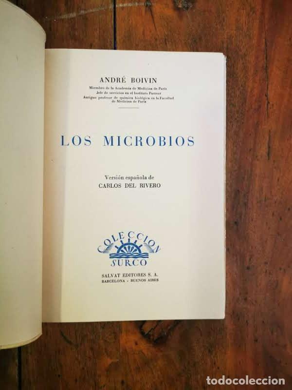 Libros de segunda mano: BOIVIN, Andr&eacute;. Los microbios/ versi&oacute;n espa&ntilde;ola de Carlos del Rivero - Foto 2