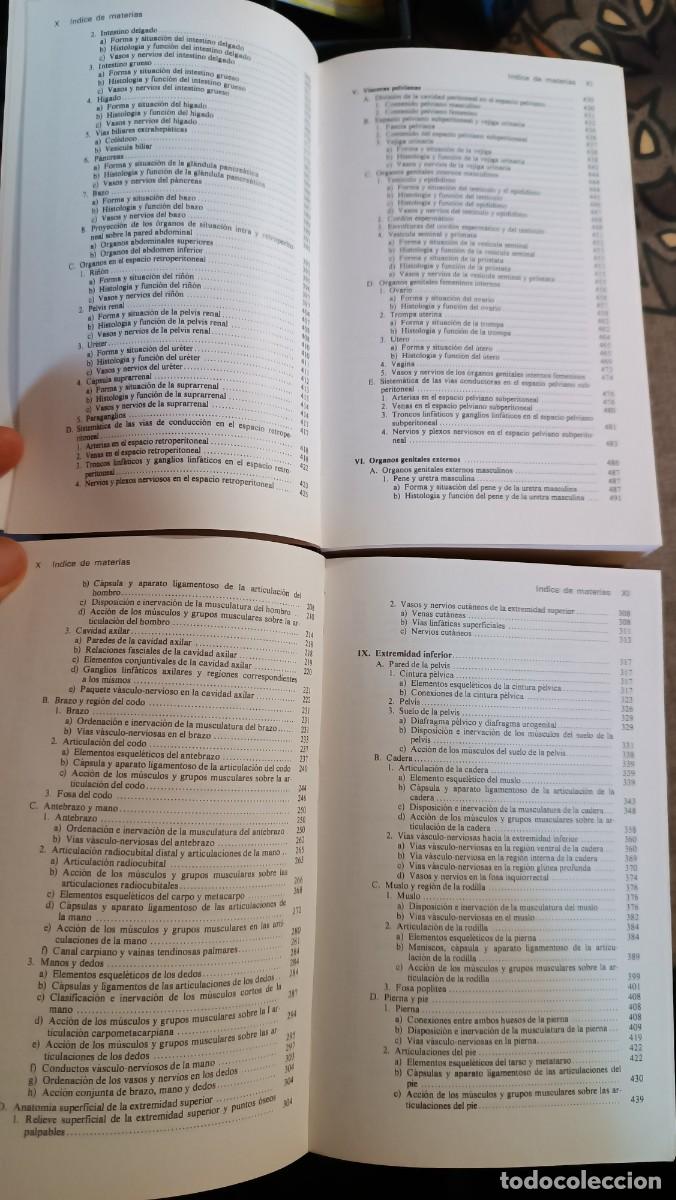 Libros de segunda mano: MANUAL DE ANATOMIA HUMANA - Foto 6