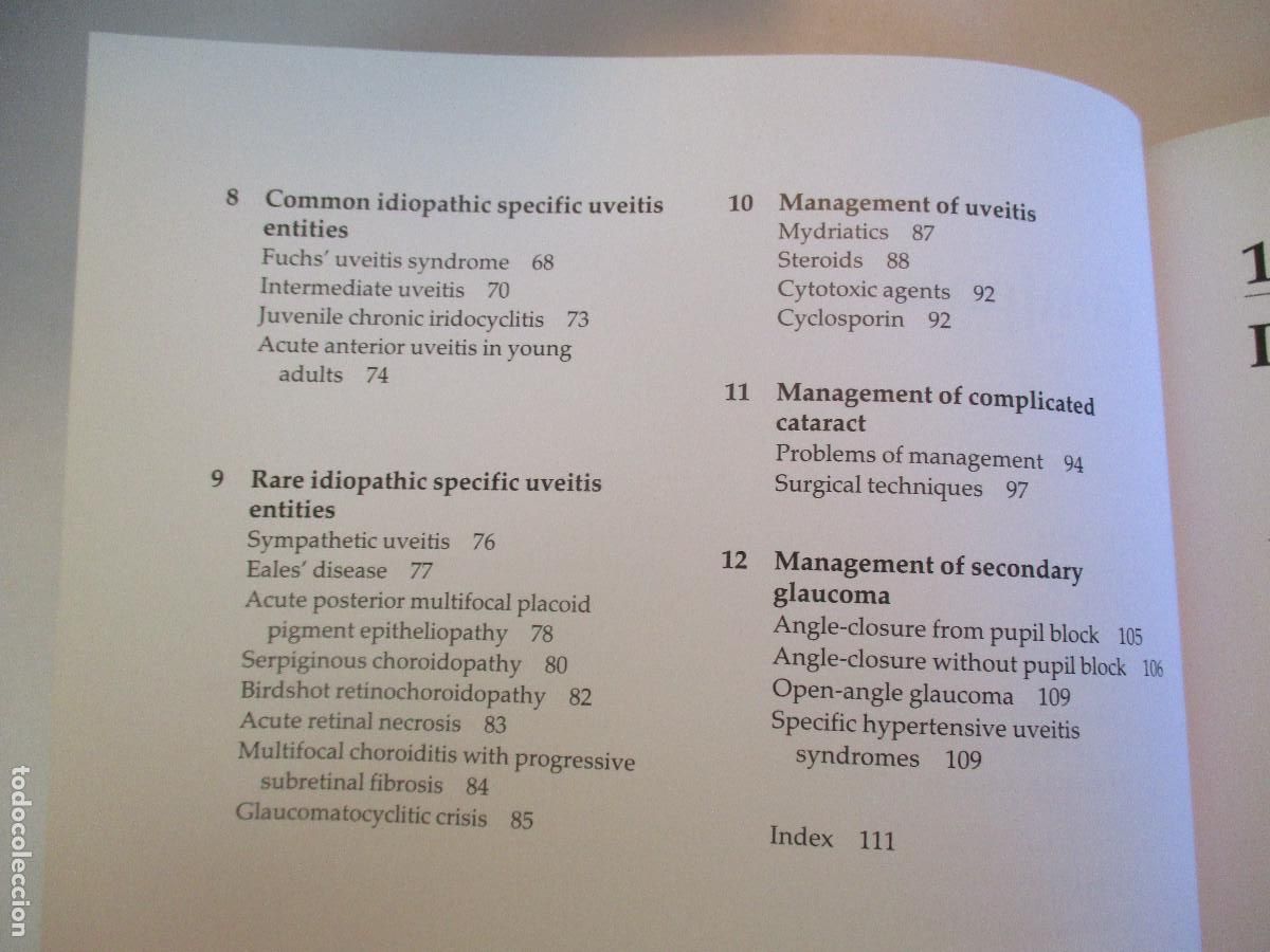 Libros de segunda mano: JACK J. KANSKI Uveitis (ingl&eacute;s) W27489 - Foto 3