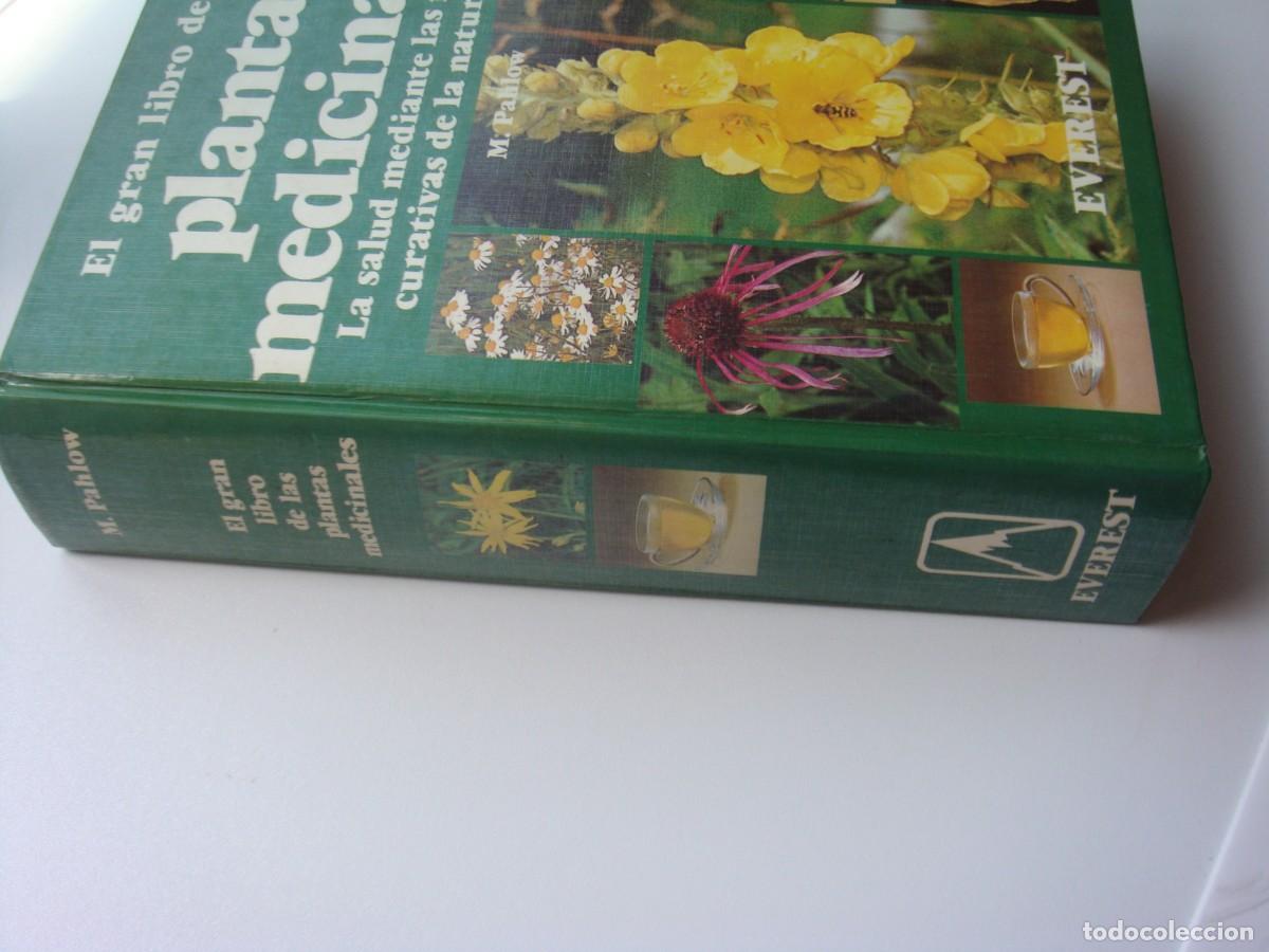 Libros de segunda mano: EL GRAN LIBRO DE LAS PLANTAS MEDICINALES EVEREST - Foto 2