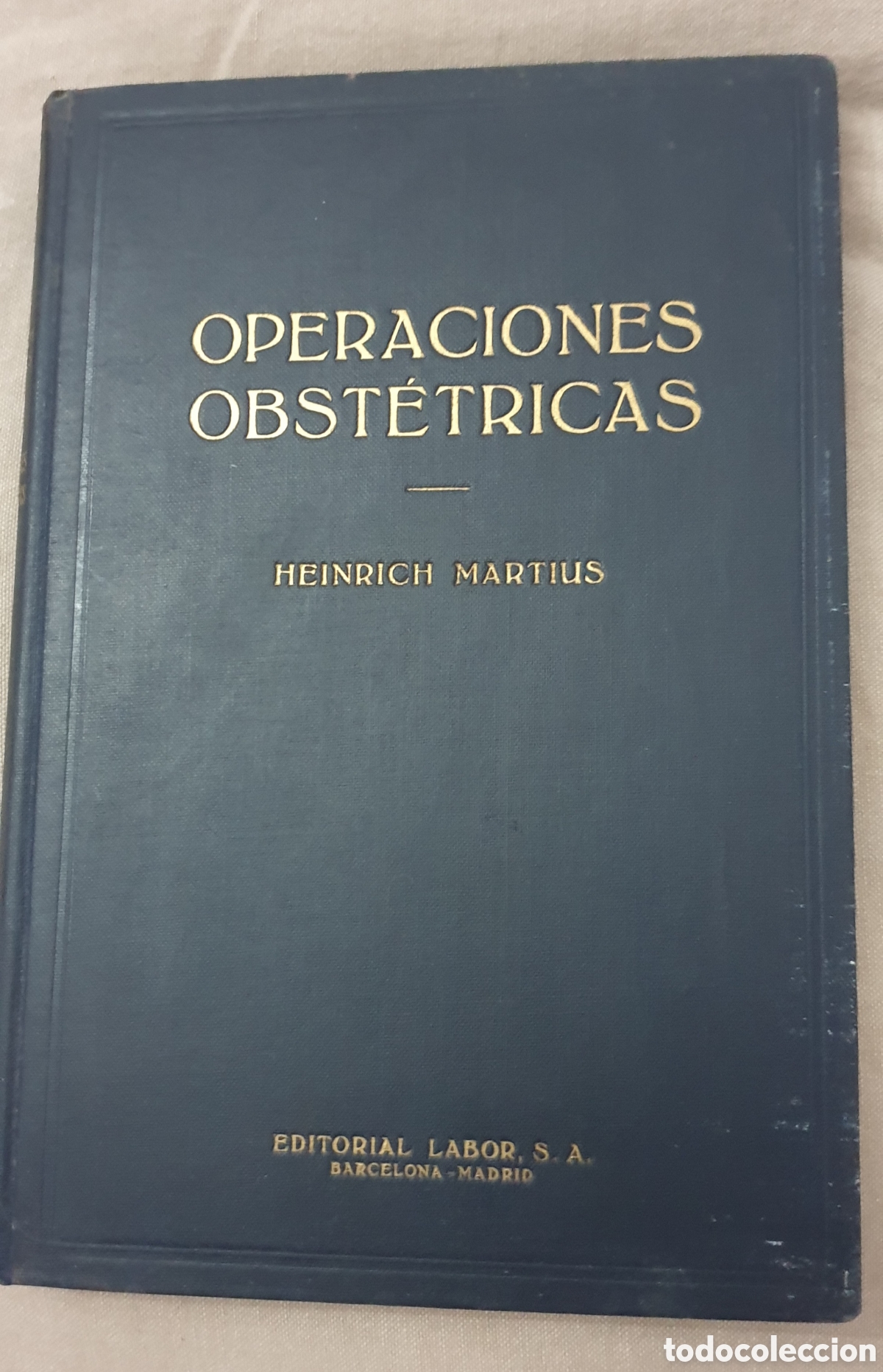 Libros de segunda mano: Operaciones Obst&eacute;tricas, Heinrich Martius - Foto 1