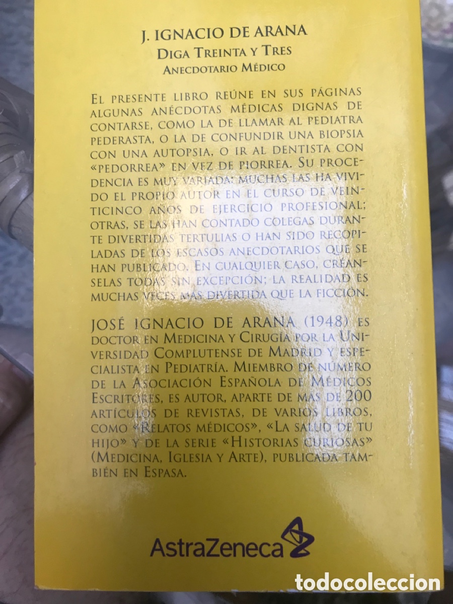 Libros de segunda mano: Ignacio de Arana. Diga treinta y tres - Foto 2