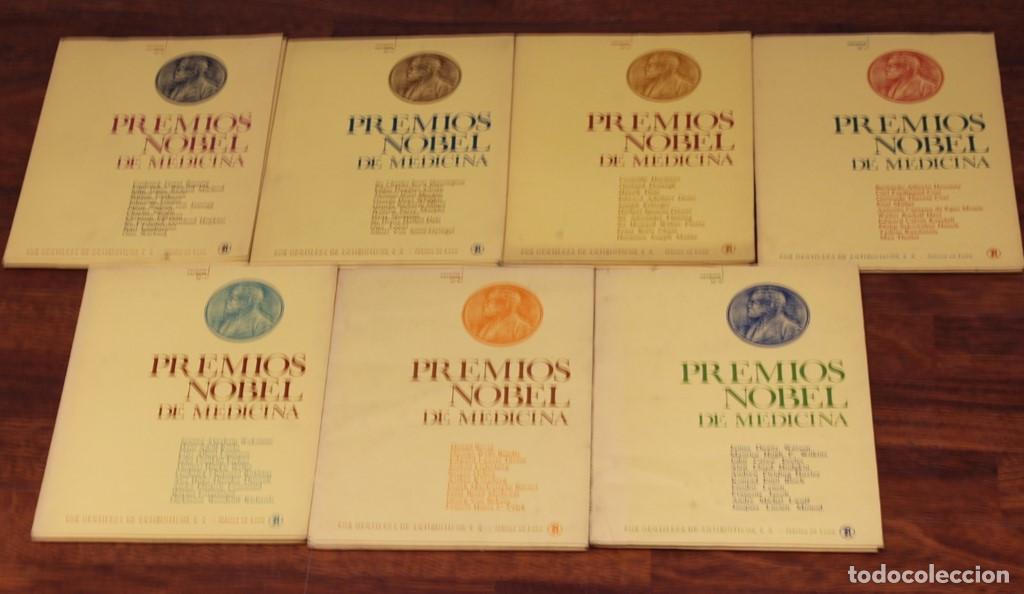 Livres d'occasion: Premios Nobel de medicina. Edita Antiobi&oacute;ticos S.A. de Le&oacute;n 1968,Carpetas 3,4,5,6,7,8,9.
