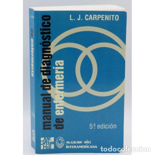 Libri di seconda mano: MANUAL DIAGNOSTICO de ENFERMERIA 5&ordm;(B)CARPENITO - CARPENITO,L.J. - Sin Especificar