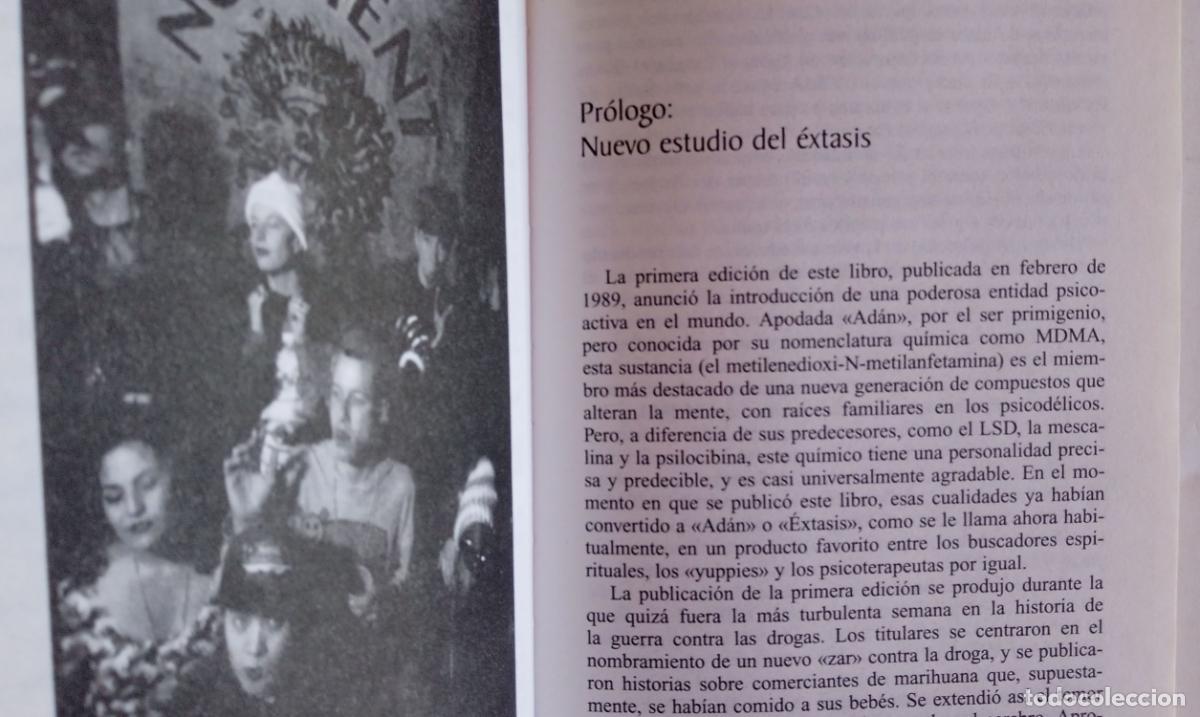 Libros de segunda mano: EXTASIS. Historia del MDMA. BRUCE EINER. Ediciones Obelisco - Foto 6