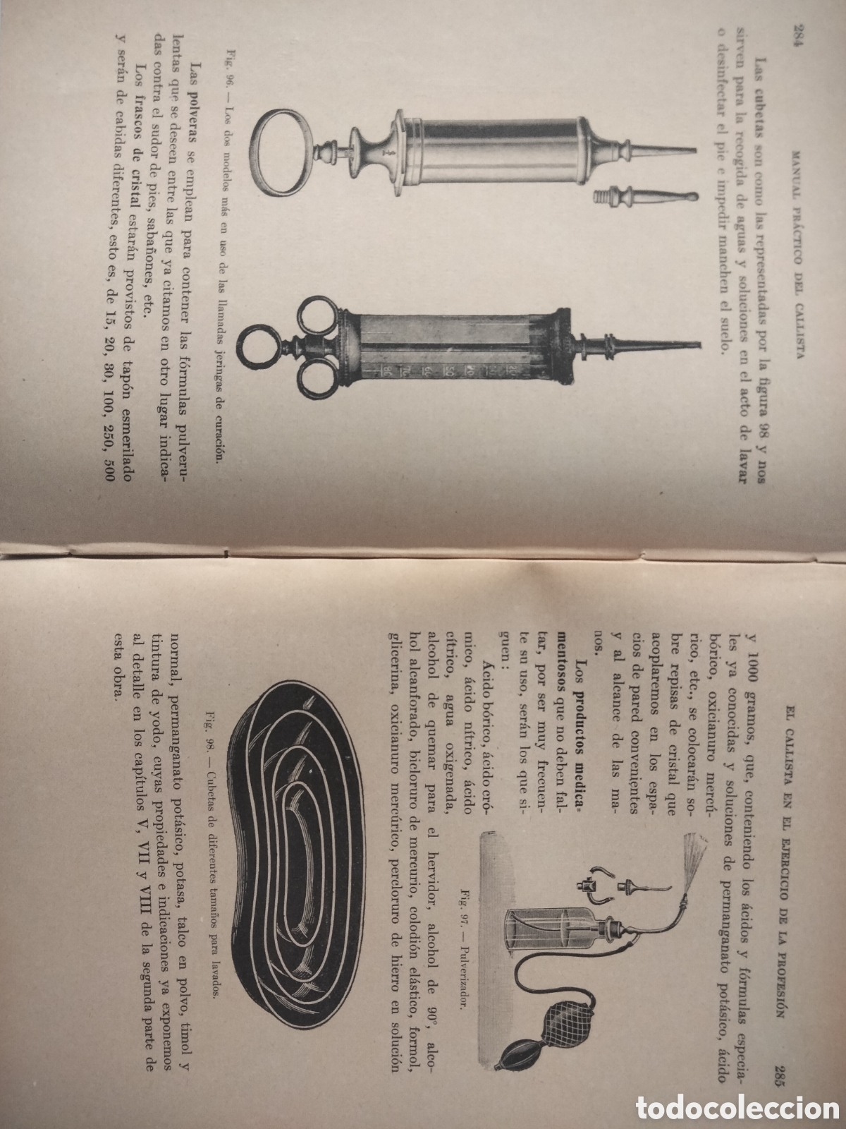Libros de segunda mano: Males de los pies. Manual pr&aacute;ctico del callista. - Foto 5