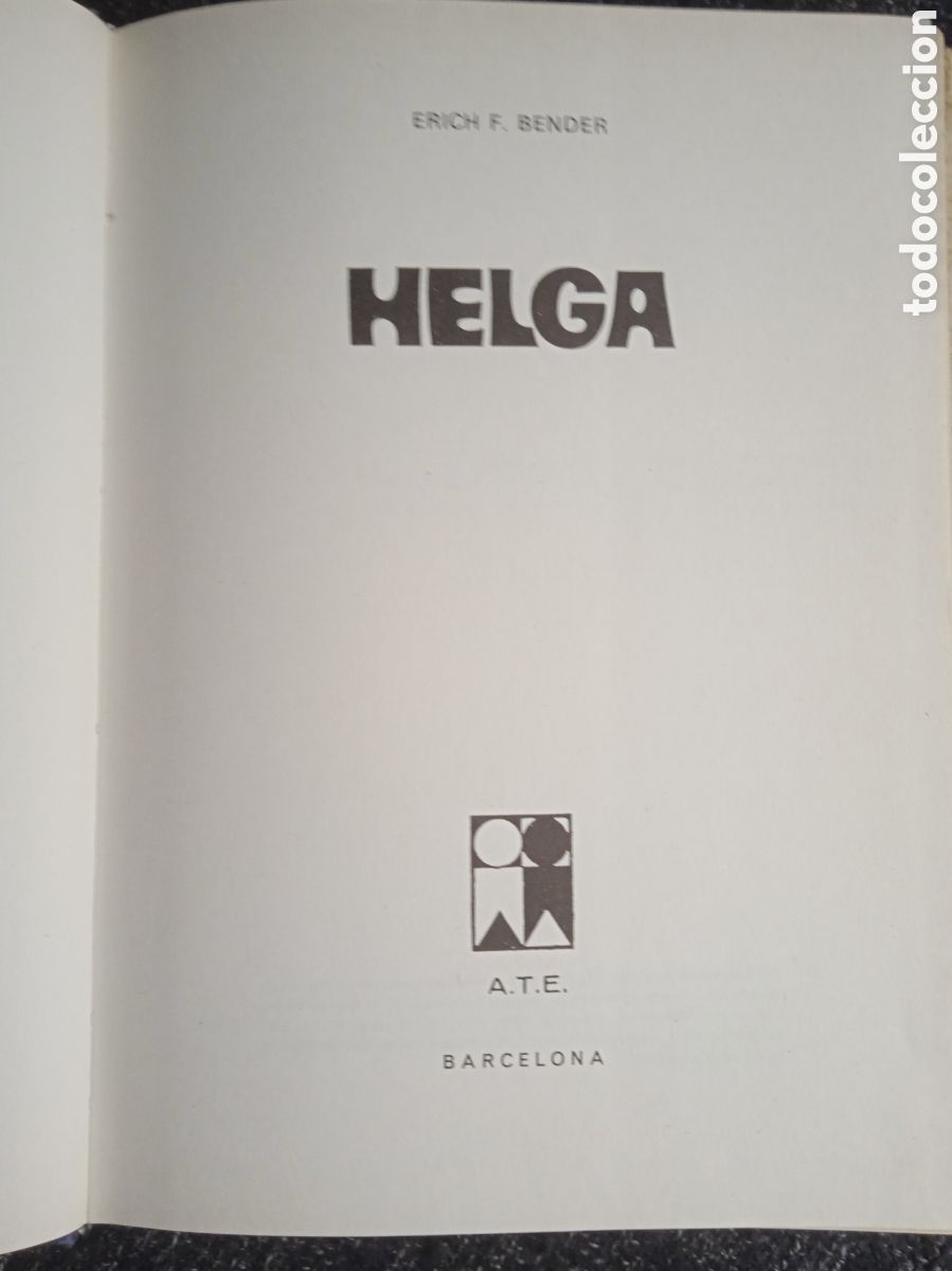 Libros de segunda mano: HELGA / ERICH F. BENDER - Foto 3