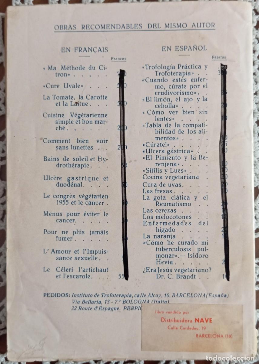 Libros de segunda mano: MI METODO DEL LIMON - PROFESOR N. CAPO - Foto 2