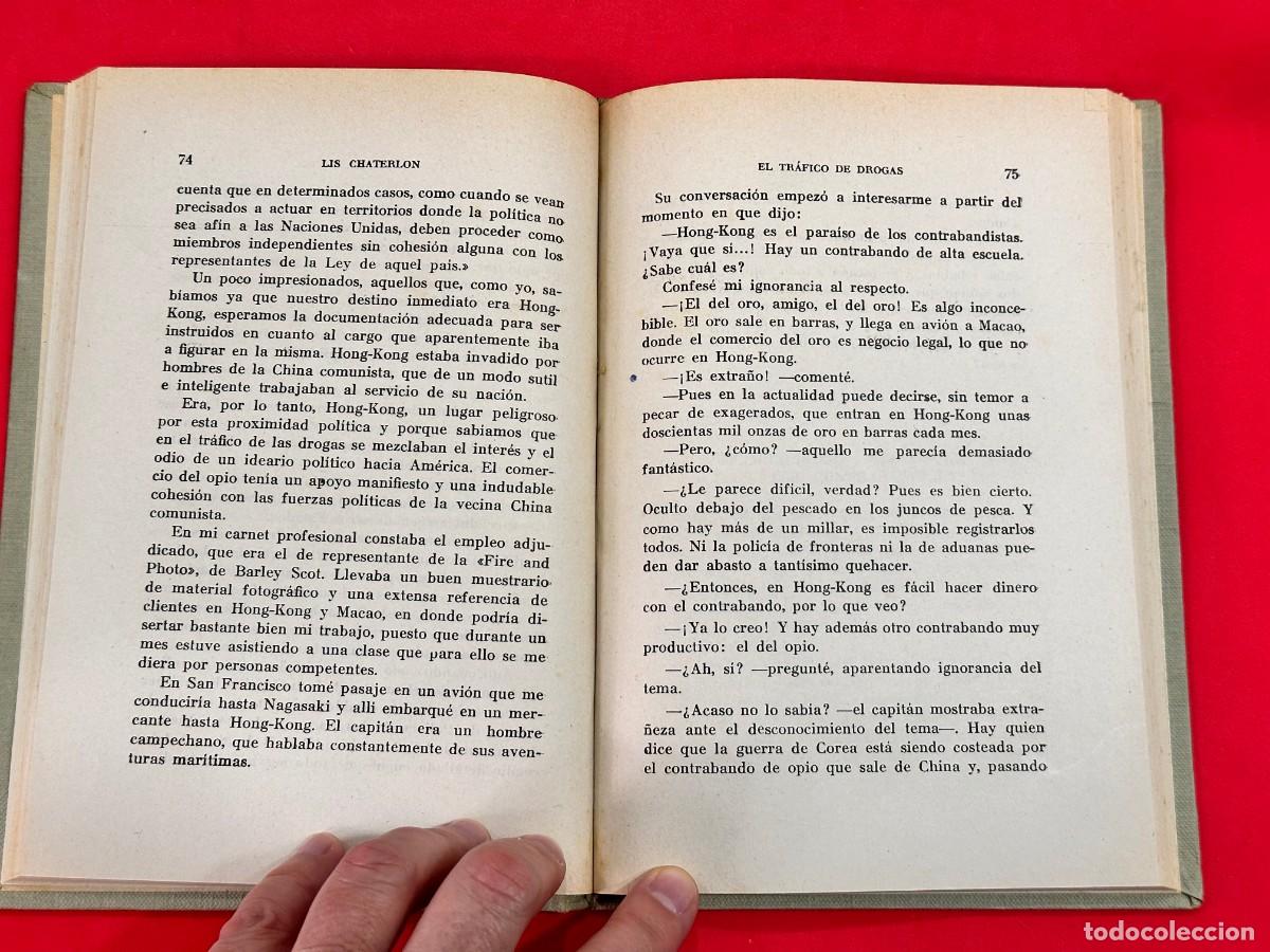Libros de segunda mano: El tr&aacute;fico de las drogas (Lis Chaterlon) - Foto 6