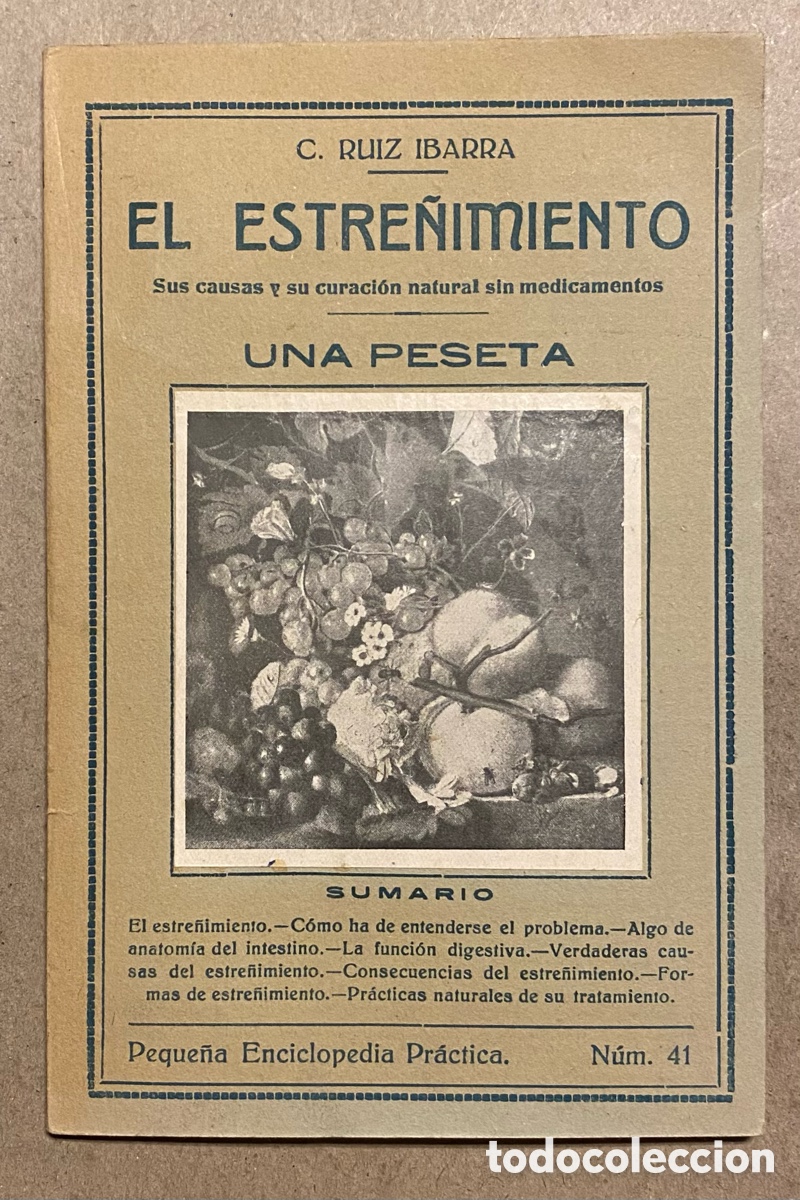 Libri di seconda mano: EL ESTRE&Ntilde;IMIENTO (SU CAUSA Y SU CURACI&Oacute;N NATURAL SIN MEDICAMENTOS). C. RUIZ IBARRA. LIBRER&Iacute;A BERGUA.