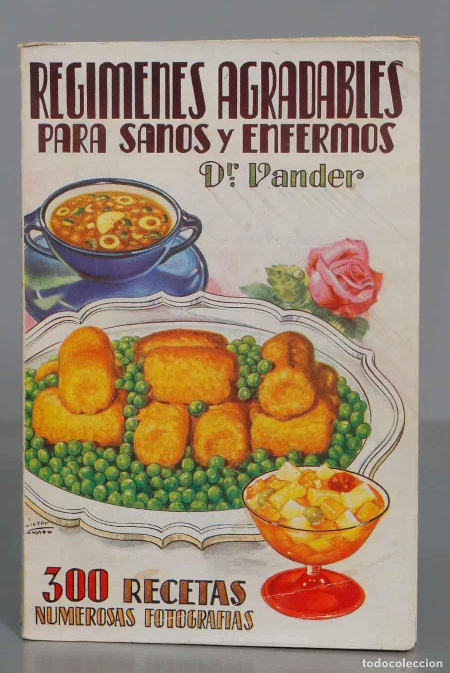 Libros de segunda mano: Reg&iacute;menes agradables para enfermos Vander - Foto 1