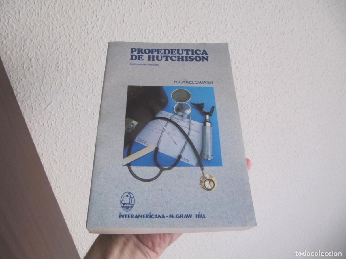 Libros de segunda mano: PROPEDEUTICA DE HUTCHISON - MICHAEL SWASH
