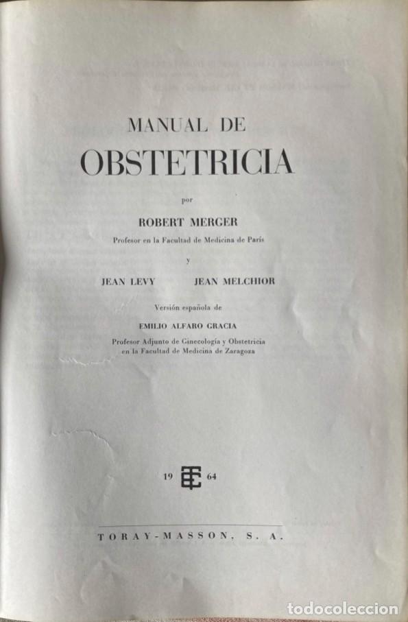 Libros de segunda mano: Manual de Obstetricia - Foto 3