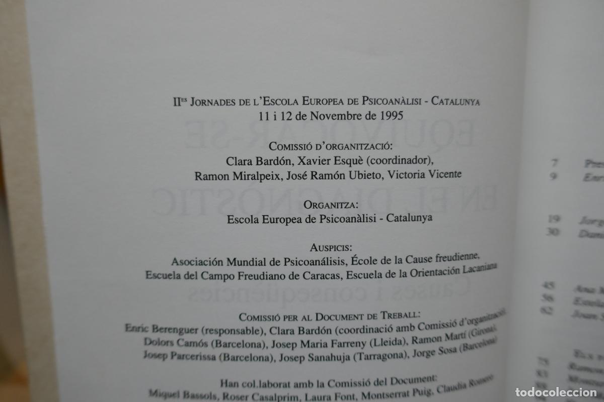 Libros de segunda mano: EQUIVOCAR-SE EN EL DIAGNOSTIC - CAUSES I CONSEQ&Uuml;&Eacute;NCIES - Foto 6