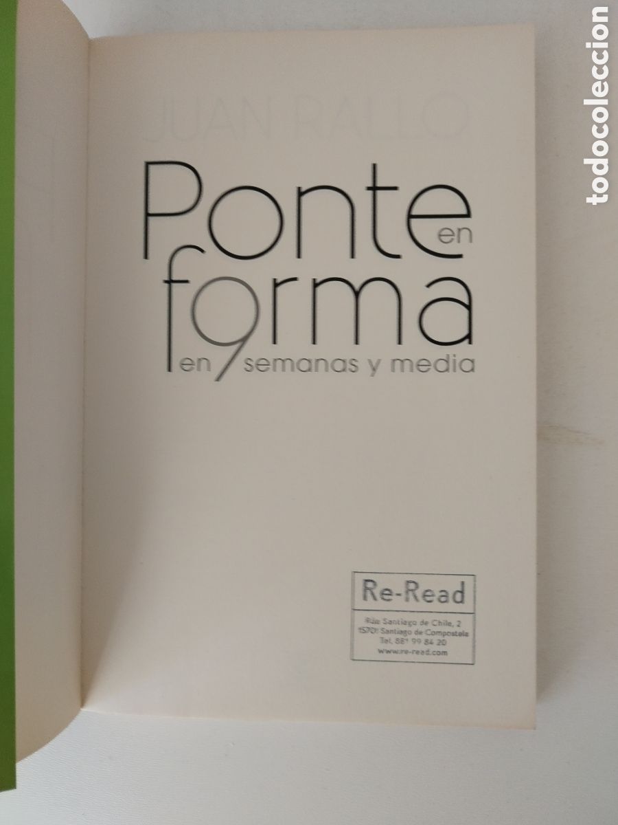 Libros de segunda mano: PONTE EN FORMA/JUAN RALLO - Foto 2