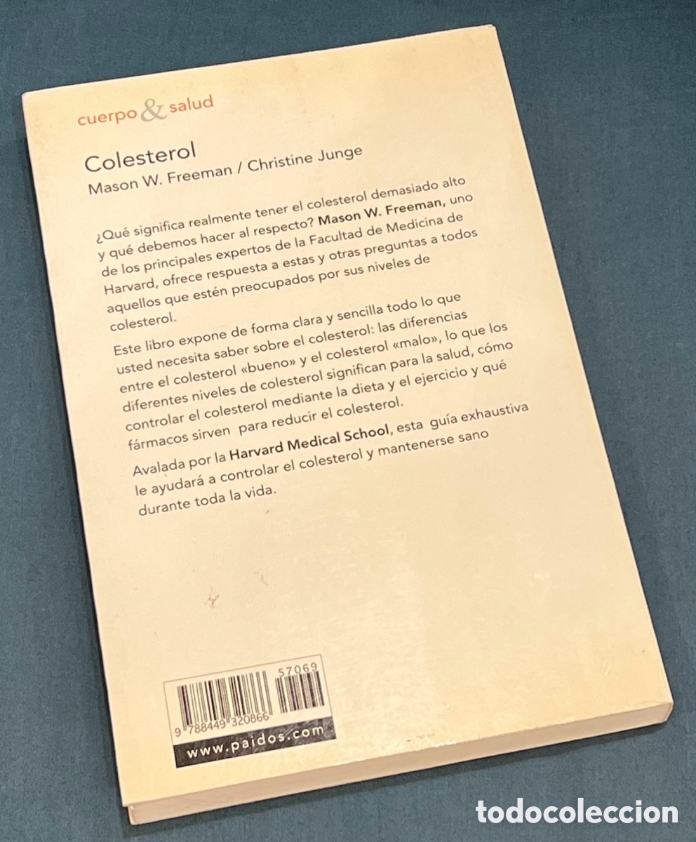Libros de segunda mano: Libro. Masson W. Freeman. &ldquo;Colesterol&rdquo;. 2007. - Foto 2