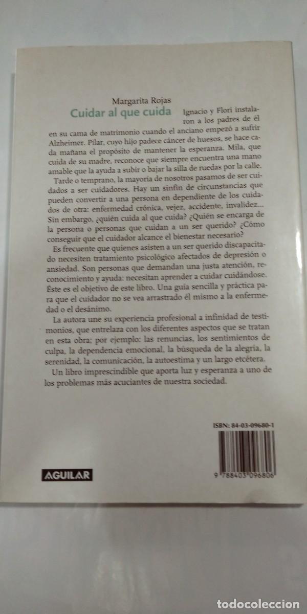 Libros de segunda mano: Cuidar al que cuida Margarita Rojas - Foto 2