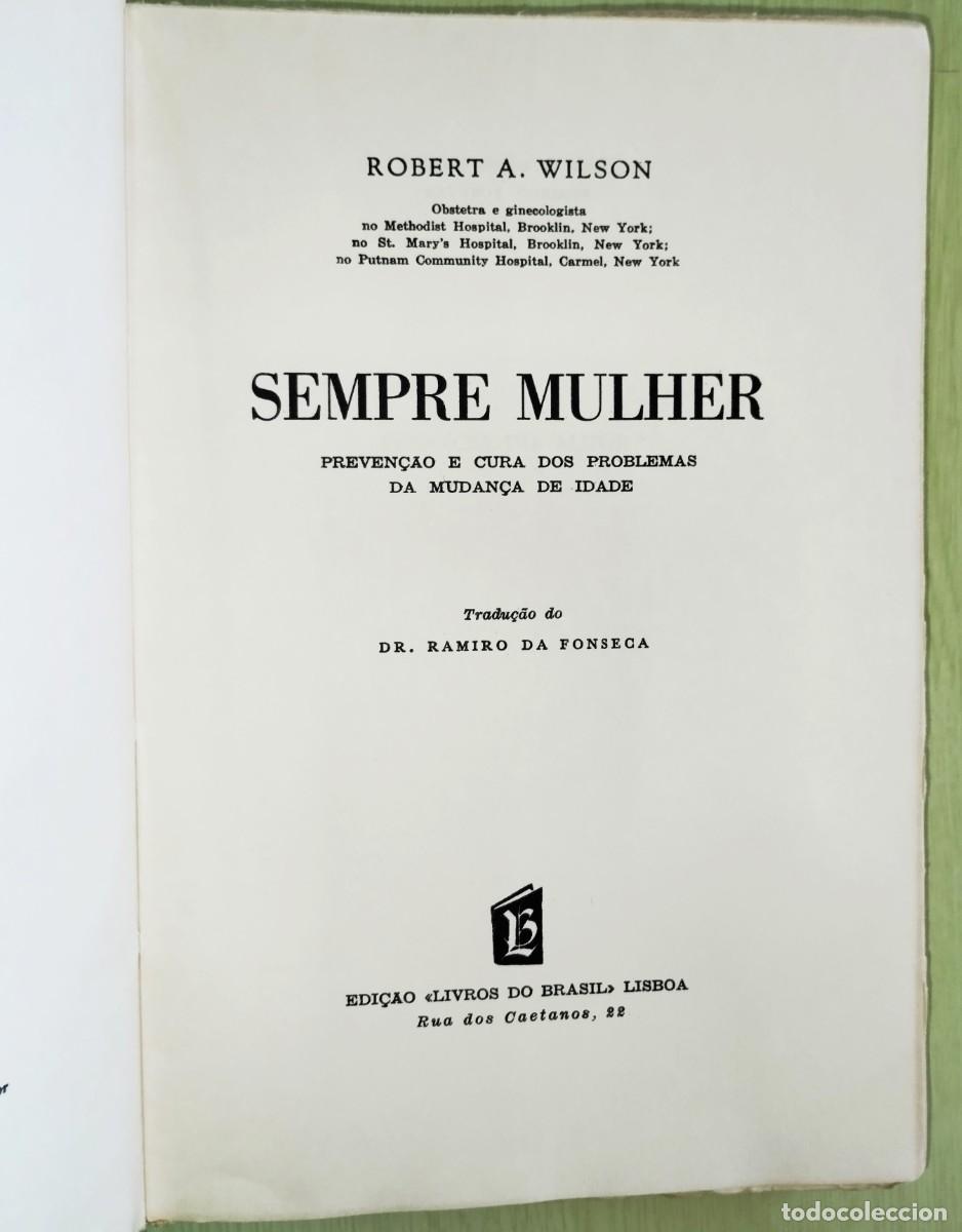 Libros de segunda mano: Sempre mulher de Robert A. Wilson - Foto 3