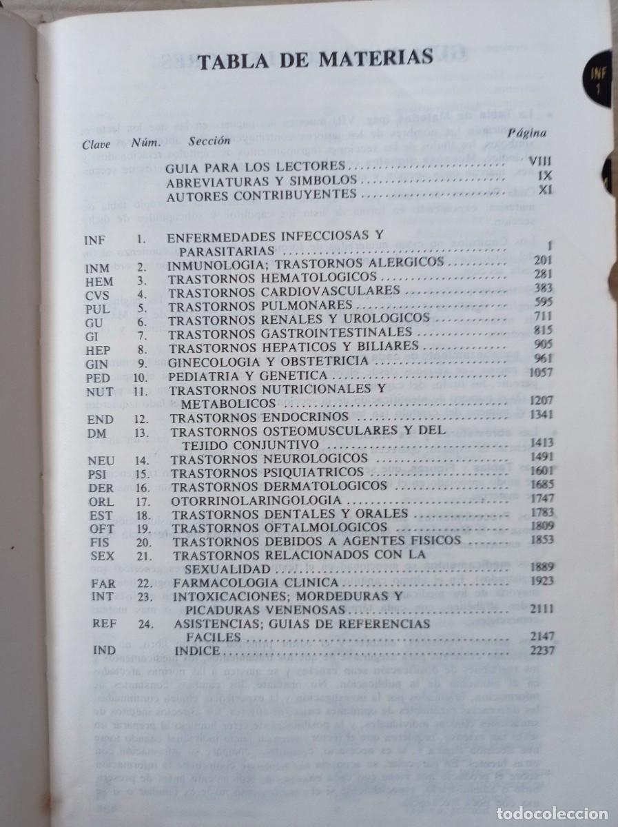 Libros de segunda mano: El Manual Merck - 1982 - Foto 4