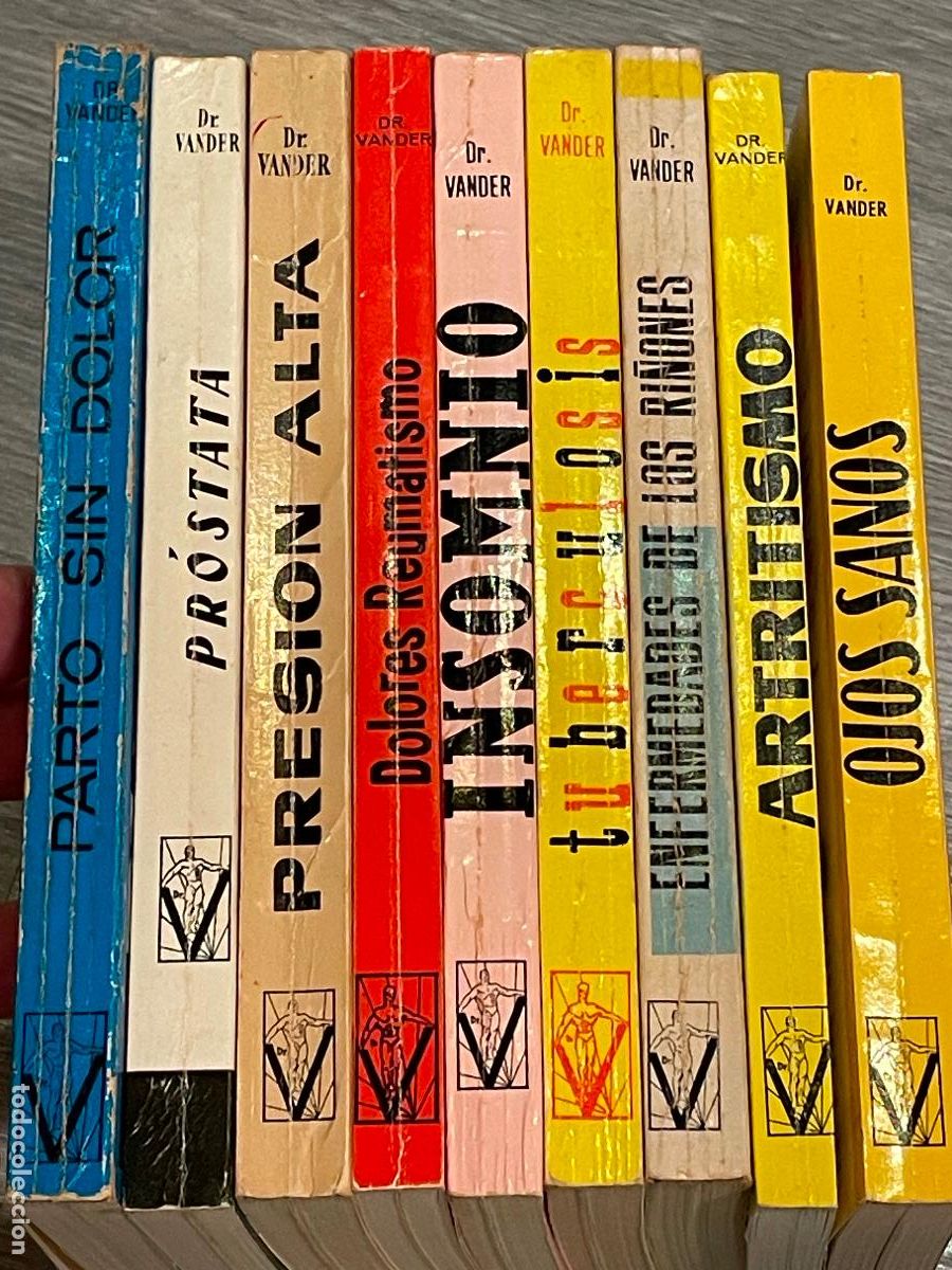 Libros de segunda mano: LOTE (3) - 9 LIBROS DR. VANDER - Foto 2