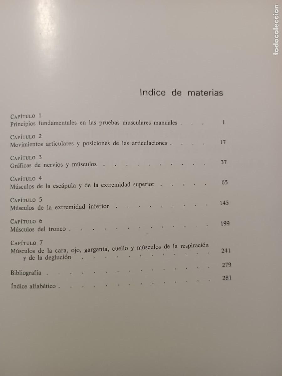 Libros de segunda mano: M&uacute;sculos, pruebas y funciones Kendall y Wadsworth - Foto 3