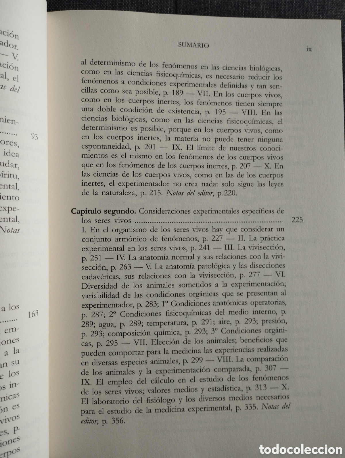 Libros de segunda mano: INTRODUCCI&Oacute;N AL ESTUDIO DE LA MEDICINA EXPERIMENTAL (CLAUDE BERNARD) - Foto 6