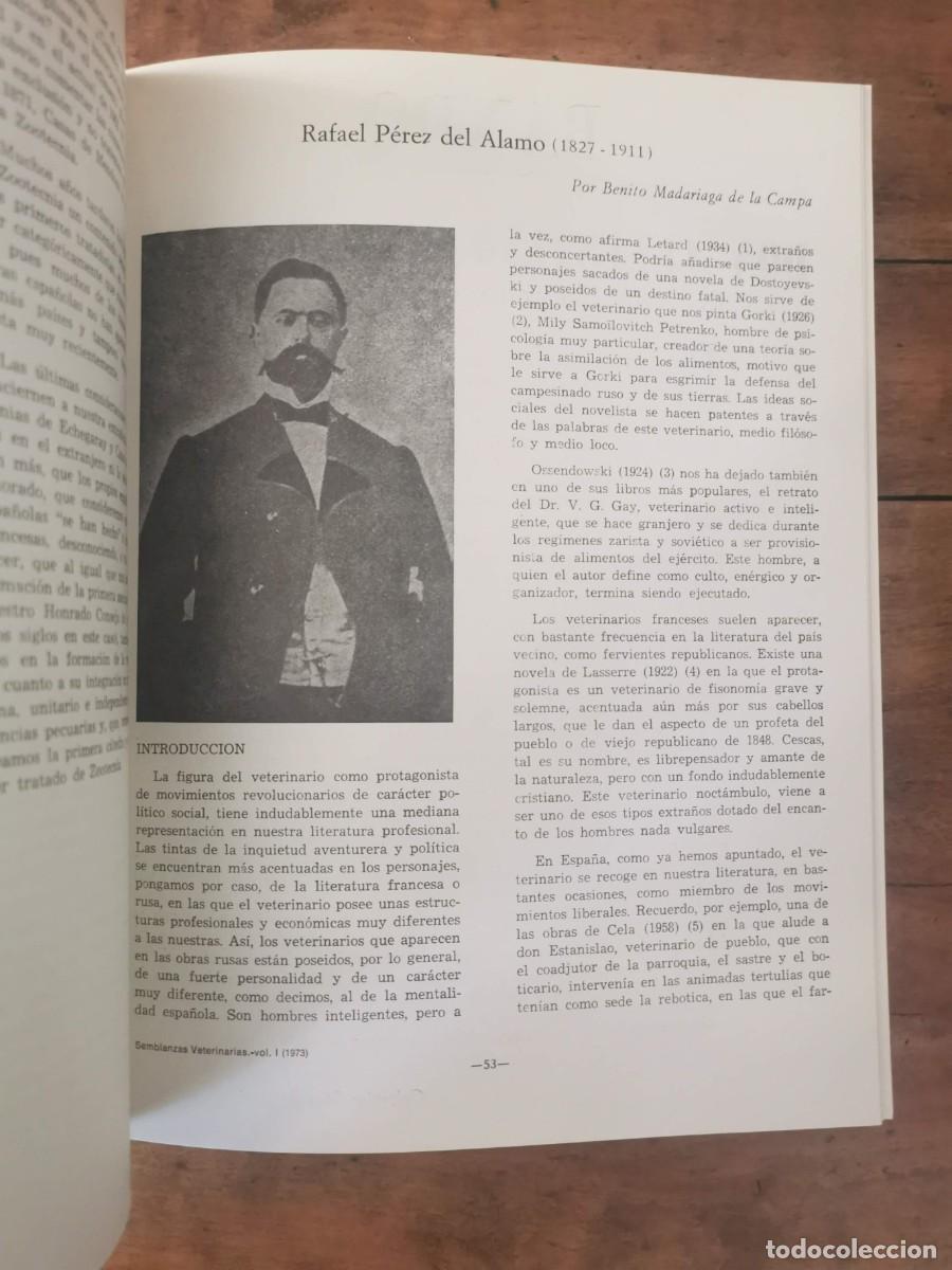 Libros de segunda mano: SEMBLANZAS VETERINARIAS. Vol. 1 - Foto 5