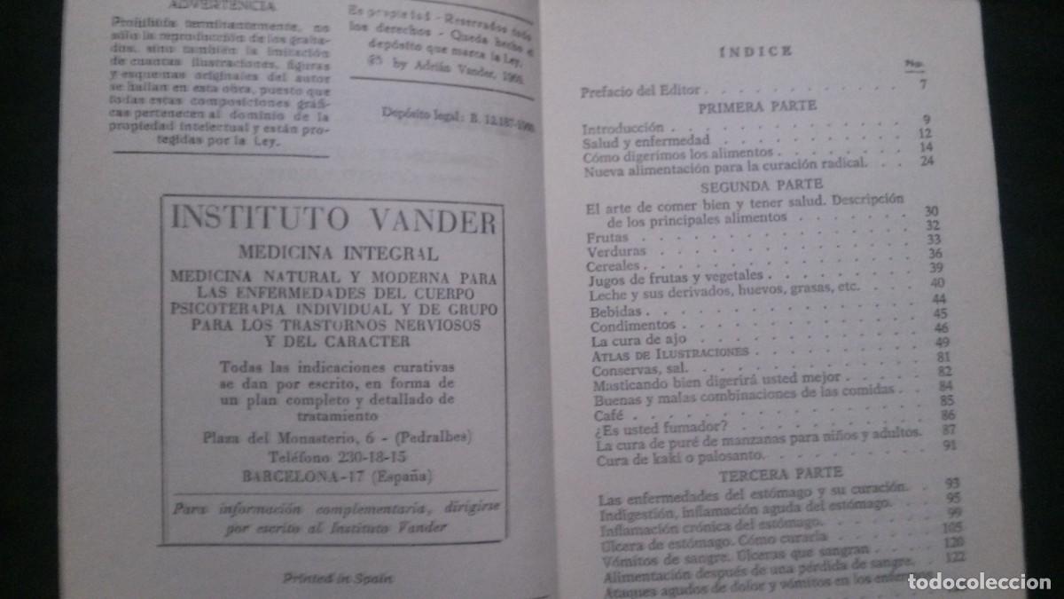 Libros de segunda mano: EST&Oacute;MAGO E INTESTINOS (DR. VANDER) (SINTES) - Foto 4