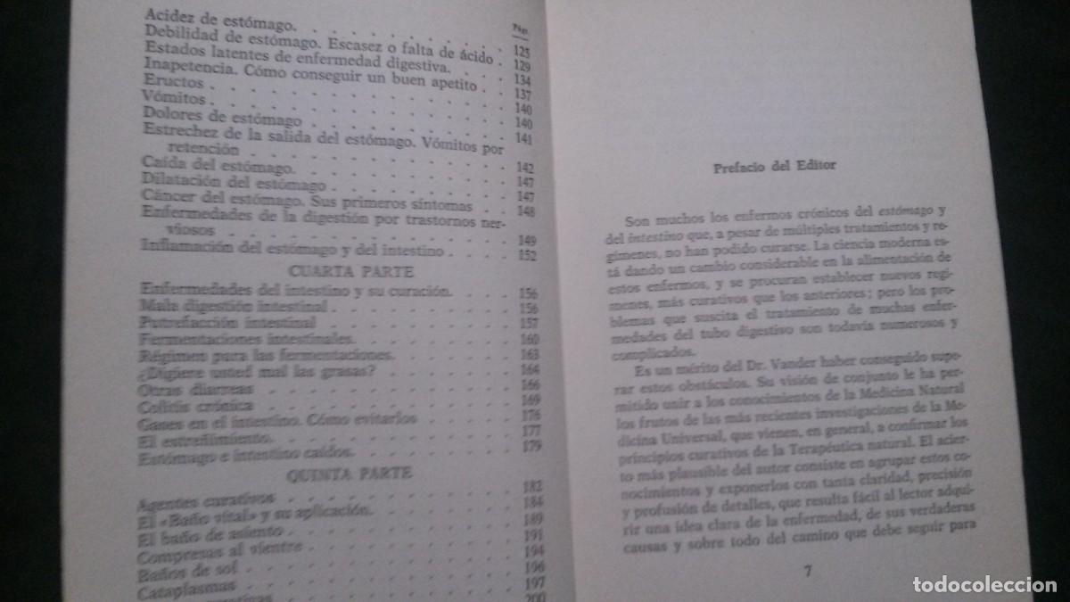 Libros de segunda mano: EST&Oacute;MAGO E INTESTINOS (DR. VANDER) (SINTES) - Foto 5