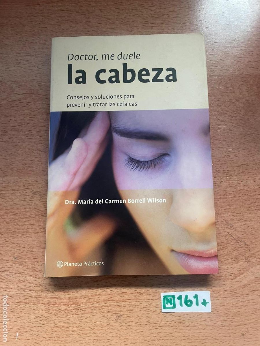 Libros de segunda mano: Libro: Doctor me duele la cabeza - Foto 1