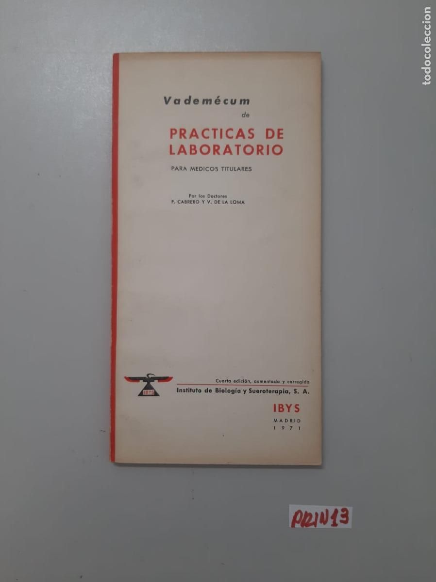 Libros de segunda mano: Libro: pr&aacute;cticas de laboratorio - Foto 1