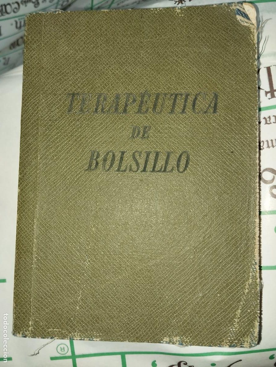 Gebrauchte B&uuml;cher: TERAP&Eacute;UTICA DE BOLSILLO ED. MIGUEL SERVET // FARMACIA MEDICINA