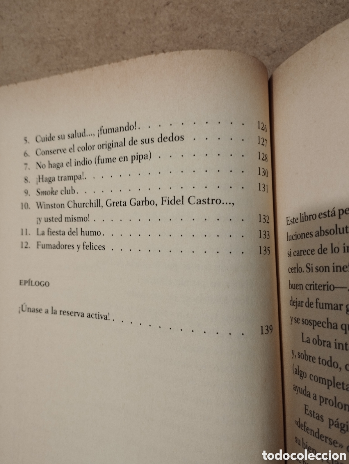 Libros de segunda mano: &iquest;FUMAR ES UN PLACER? (LUIS FERN&Aacute;NDEZ) - Foto 6
