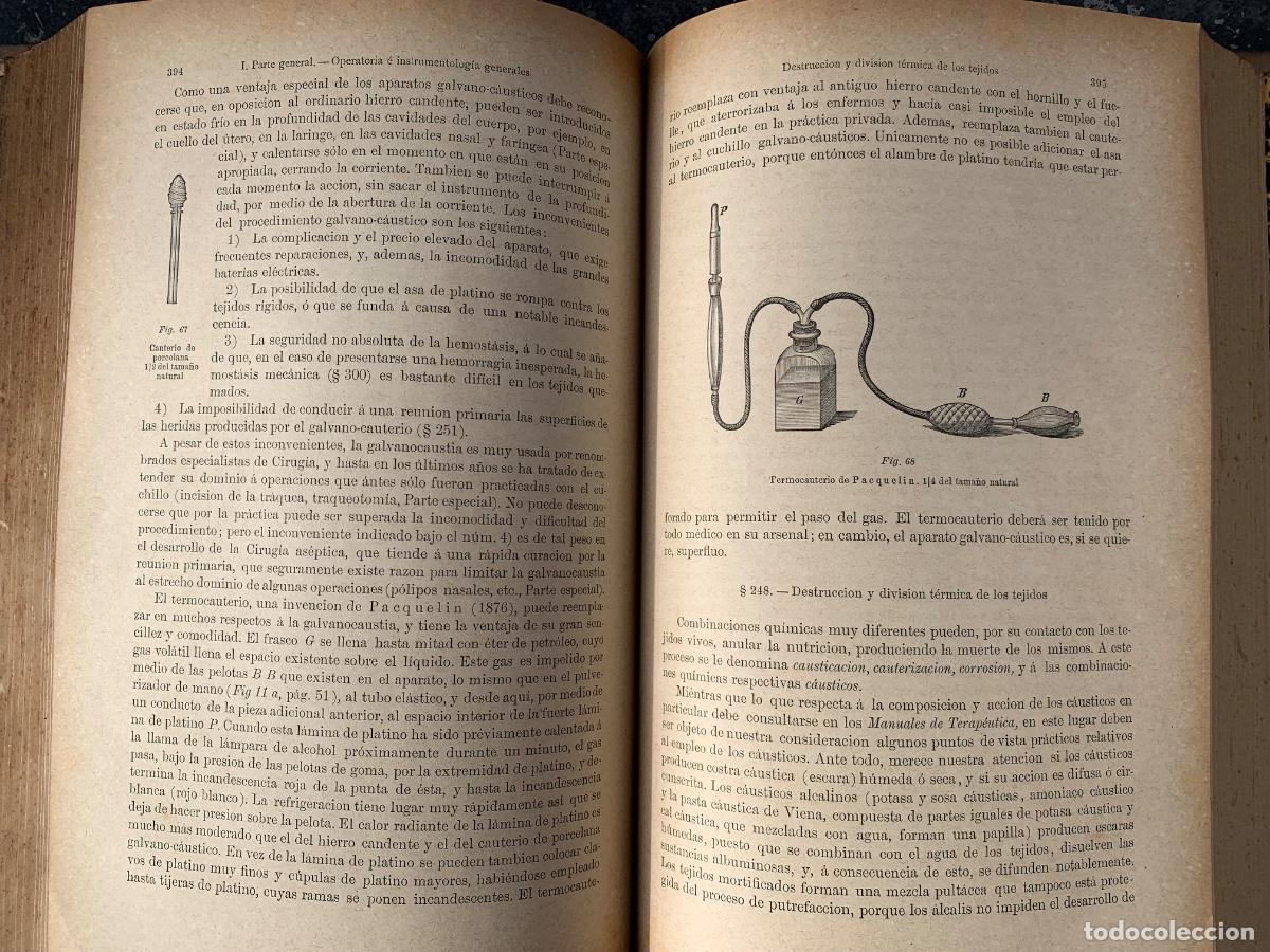 Libros de segunda mano: Elementos de Cirug&iacute;a, tres tomos - Foto 7