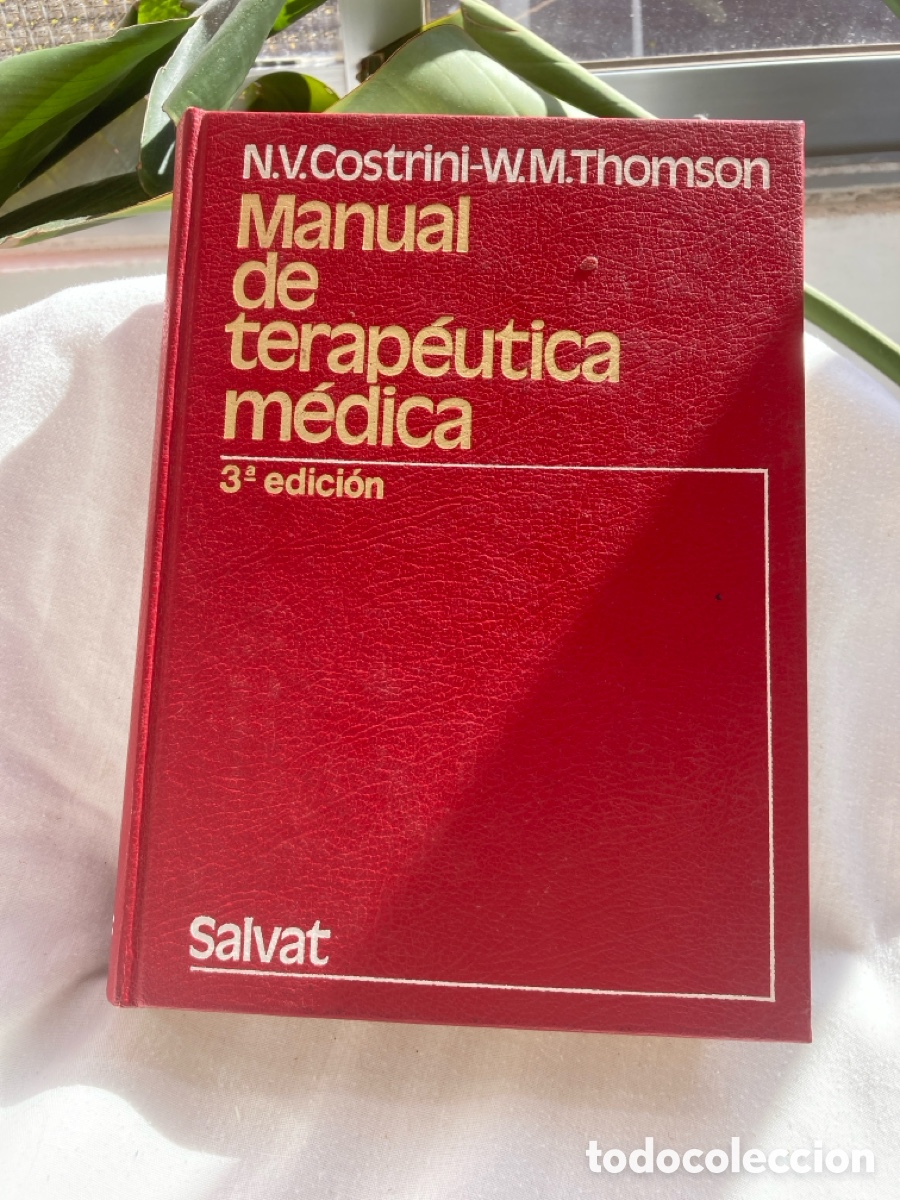 Libros de segunda mano: MANUAL DE TERAP&Eacute;UTICA M&Eacute;DICA - Foto 1