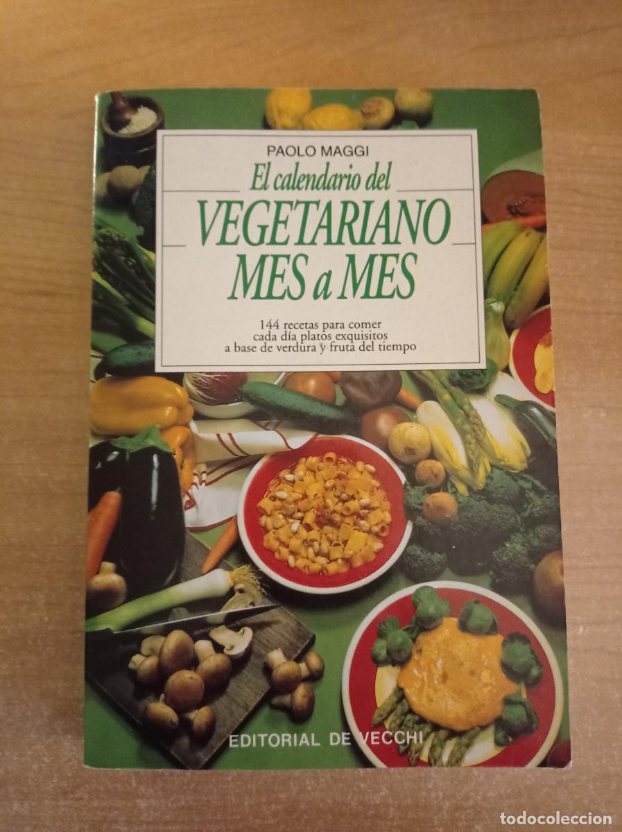 Libri di seconda mano: El calendario del vegetariano mes a mes - Paolo Maggi - De Vecchi, 1997