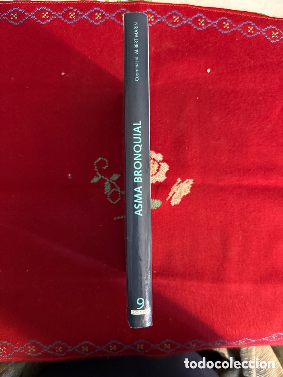 Libros de segunda mano: Asma Bronquial. Albert Mar&iacute;n. En catal&aacute;n. - Foto 2