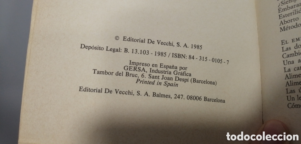 Libros de segunda mano: Embarazo y parto de la perra Manual Editorial de Vecchi - Foto 9