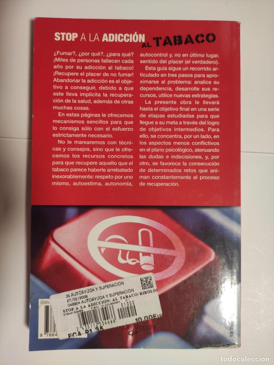 Libros de segunda mano: Stop a la adicci&oacute;n al tabaco - Franco Riboldi - Foto 2