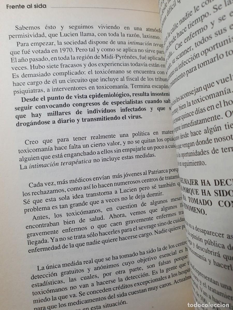 Libros de segunda mano: Lucien J. Engelmajer - Drogas y Sida - Foto 5