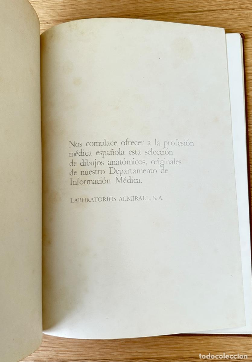 Libros de segunda mano: LAMINAS DE ANATOMIA, LABORATORIOS ALMIRALL, S.A. - Foto 2