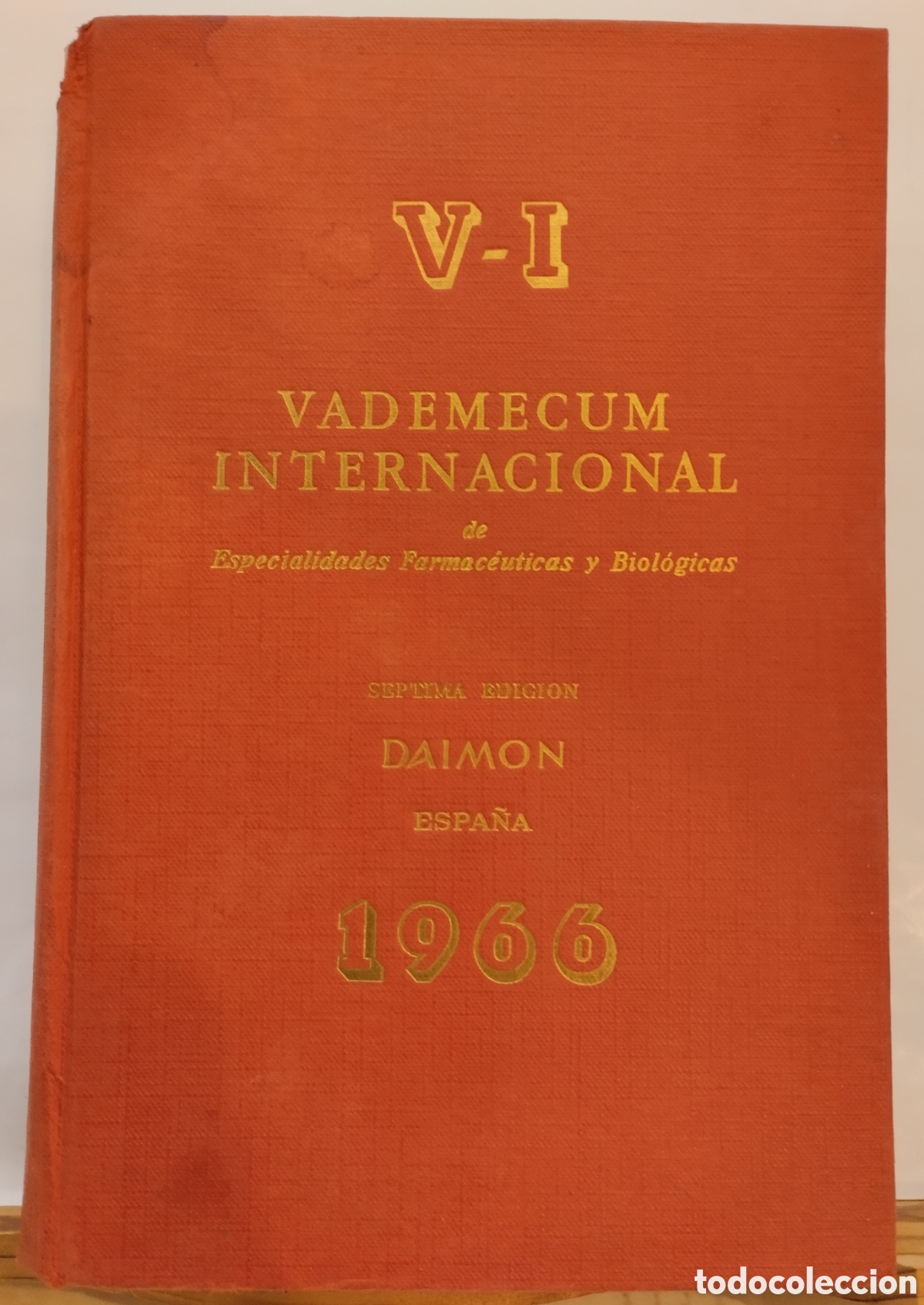 Libros de segunda mano: VADEM&Eacute;CUM INTERNACIONAL DAIMON 1966. Farmacia Medicina Enfermer&iacute;a Laboratorios