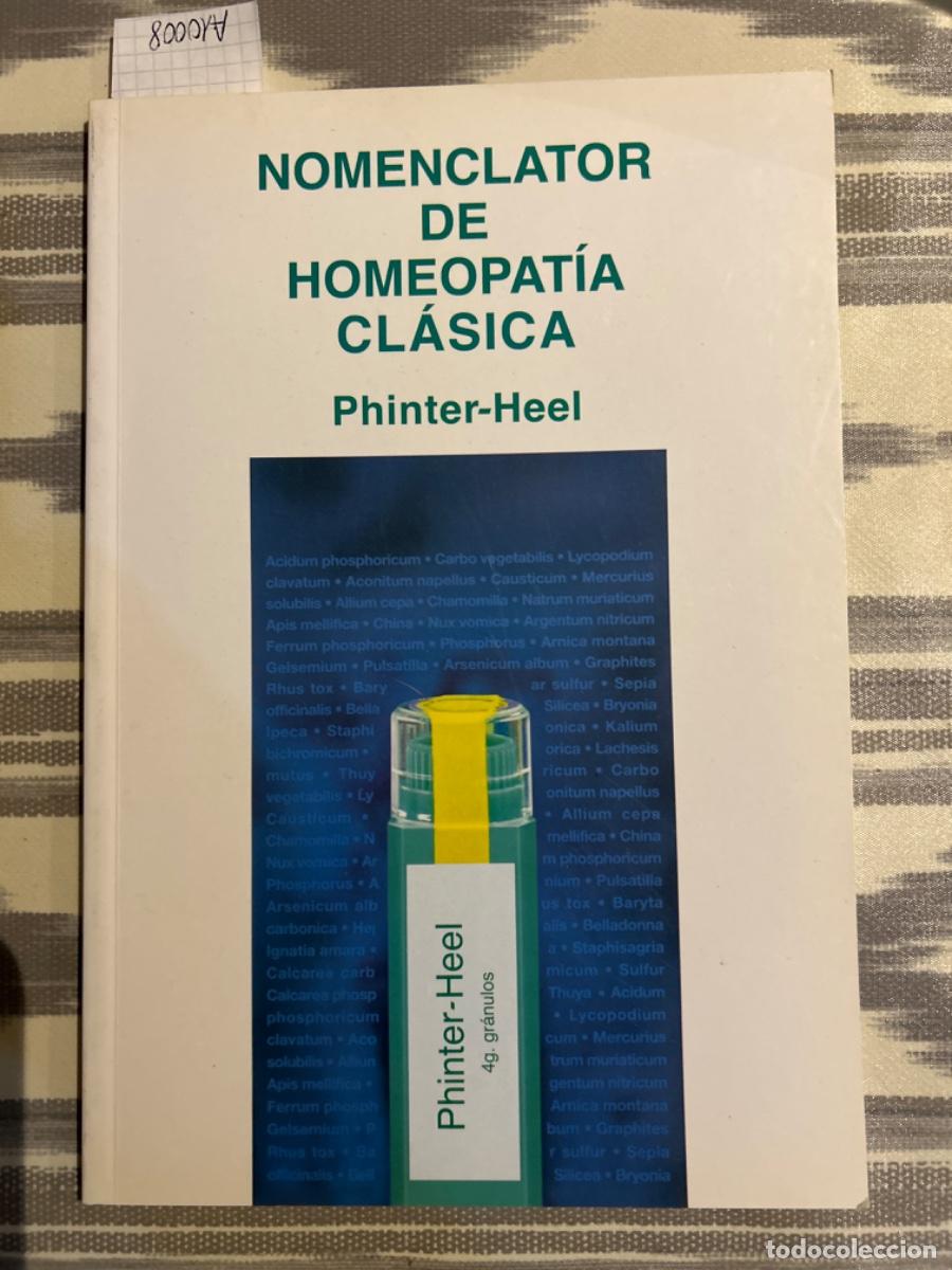Libros de segunda mano: NOMENCLATOR DE HOMEOPATICA CLASICA, PHINTER HEEL