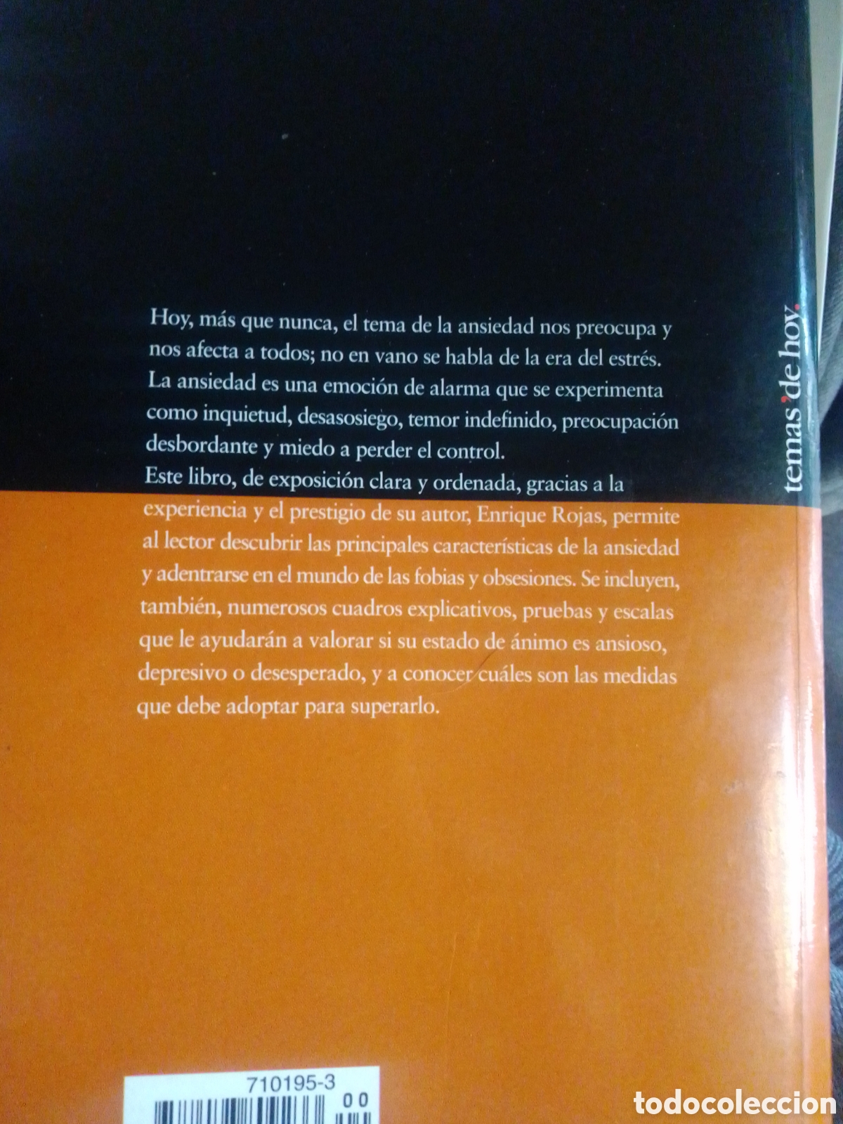 Libros de segunda mano: La ansiedad Enrique Rojas - Foto 2